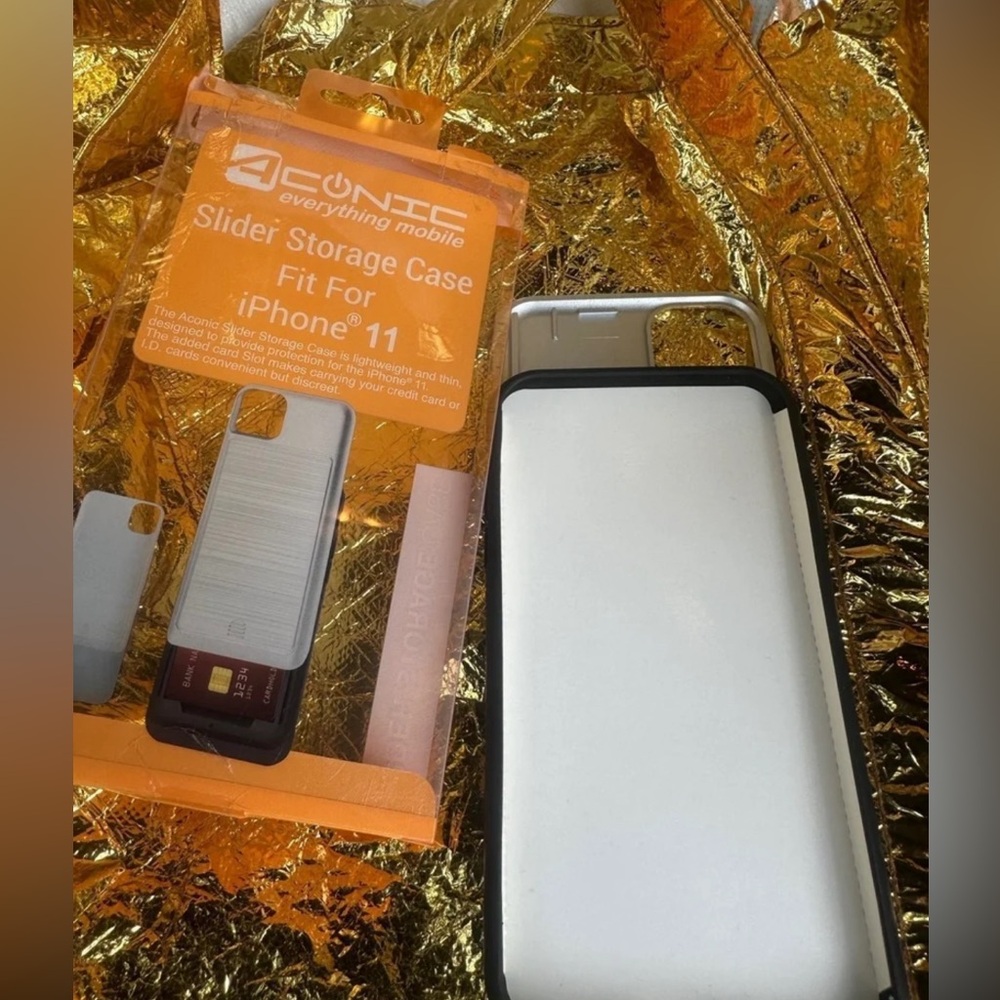Slider Storage Case Fit For iPhone® 11